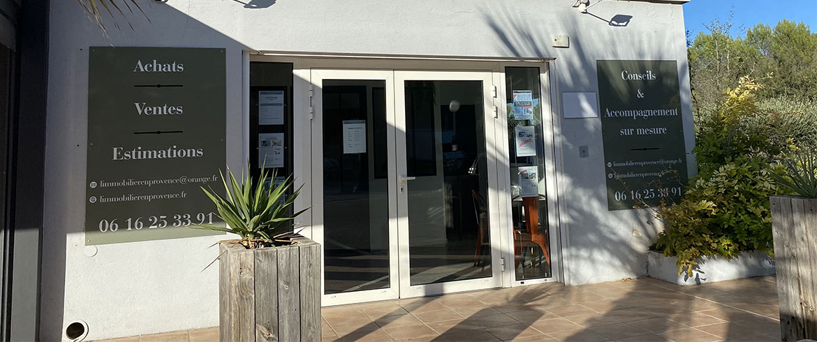 Bloc recherche L'Immobilier en Provence